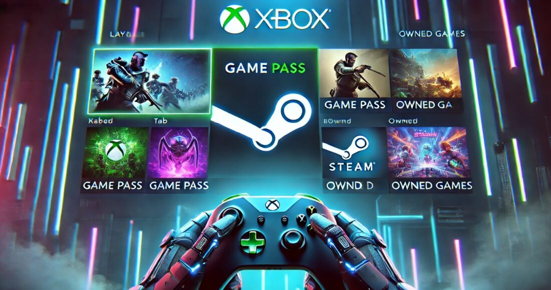 Steam UI Xbox